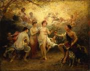 Henri-Pierre Picou The Judgement of Paris oil painting artist